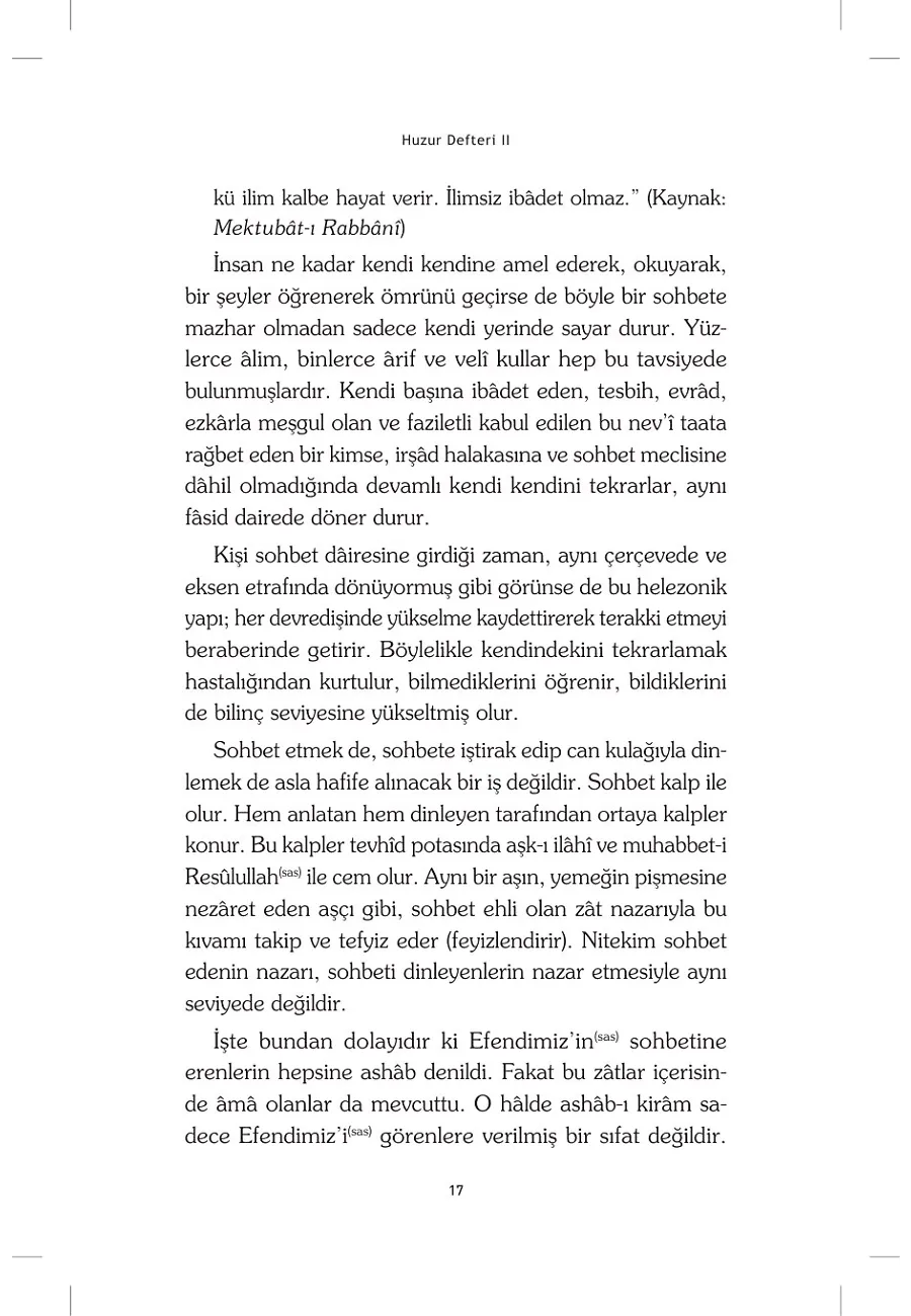 Huzur Defteri Iı – Sayfa 6