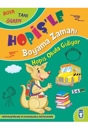 Hopiş Okula Gidiyor - Hopiş'le Boyama Zamanı