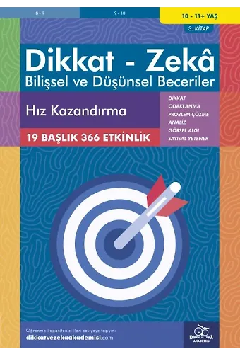 Hız Kazandırma (10 - 11 Yaş) - Dikkat Zeka