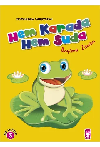 Hem Karada Hem Suda Boyama Zamanı - Hayvanlarla Tanışıyorum