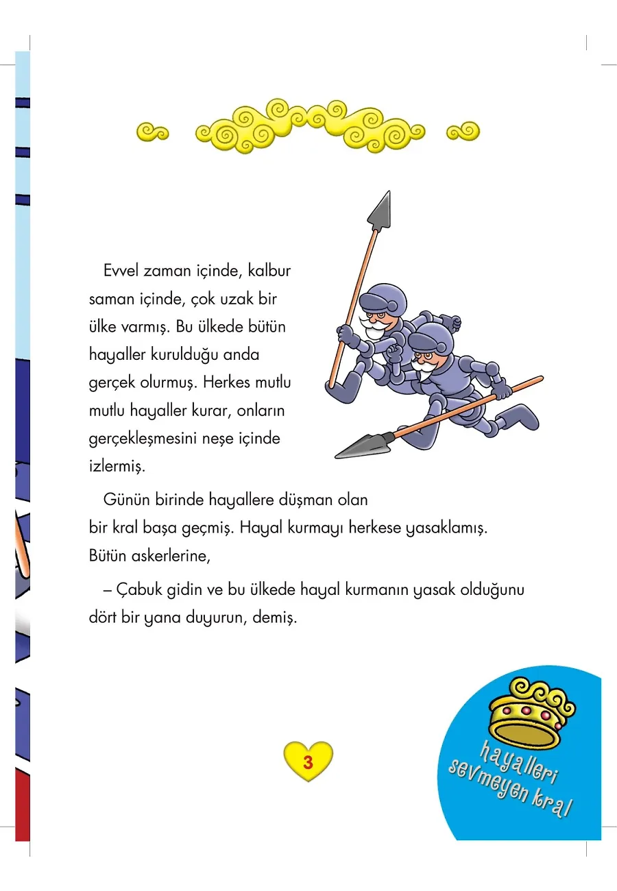 Hayalleri Sevmeyen Kral - Çoklu Zeka Geliştirici Masallar – Sayfa 2