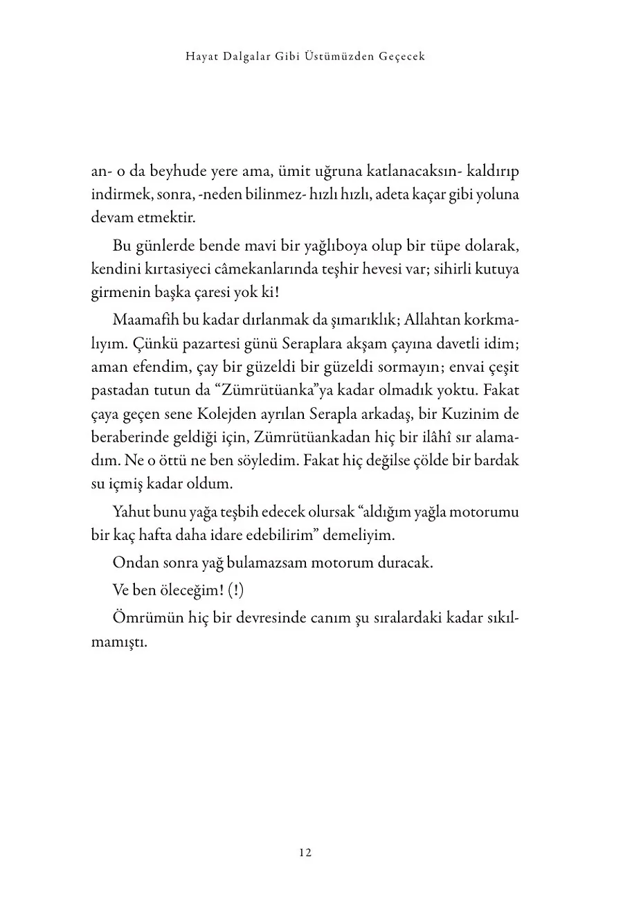 Hayat Dalgalar Gibi Üstümüzden Geçecek – Sayfa 3