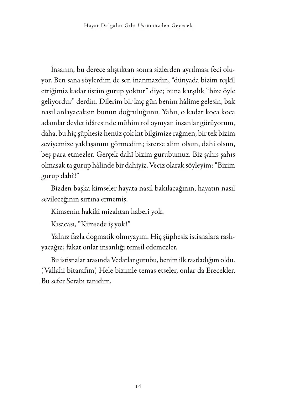 Hayat Dalgalar Gibi Üstümüzden Geçecek – Sayfa 5