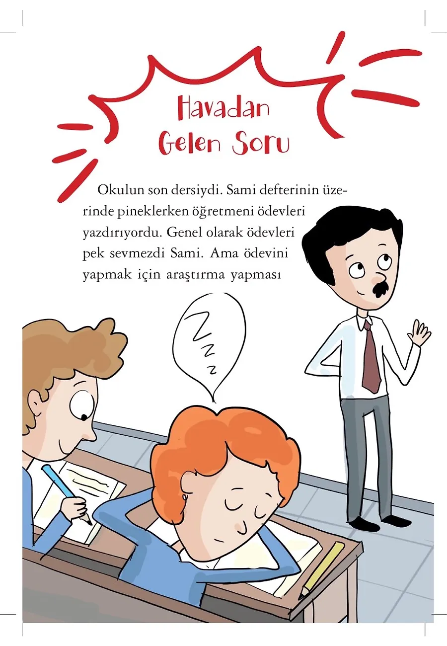Havadan Gelen Mektup - Akıl Almaz Maceralar- 4. Sınıf Hikaye Seti – Sayfa 1