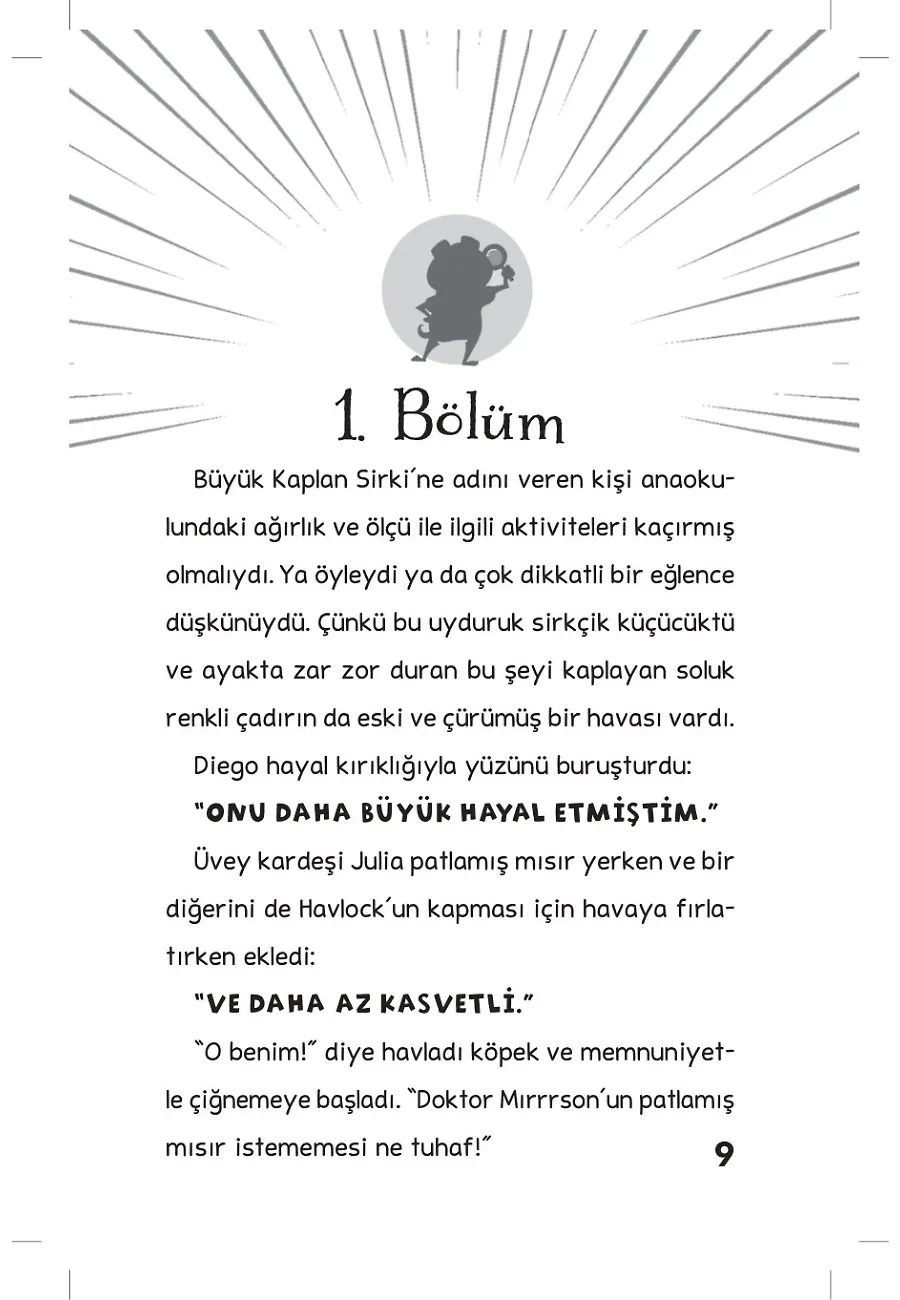 Havlock Holmes - Büyük Kaplan Sirki'ndeki Gizem – Sayfa 1