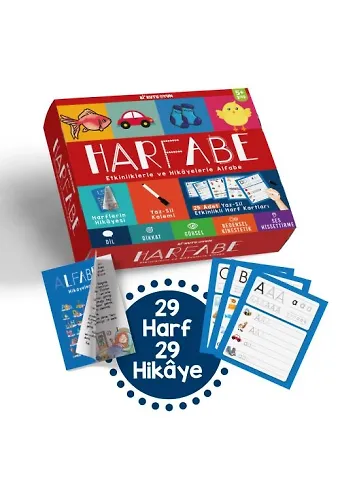 Harfabe - Etkinliklerle Ve Hikayelerle Alfabe