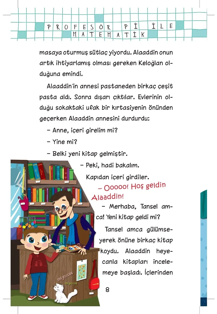 Harikalar Diyarına Düşüş - Profesör Pi İle Matematik 1 – Sayfa 5