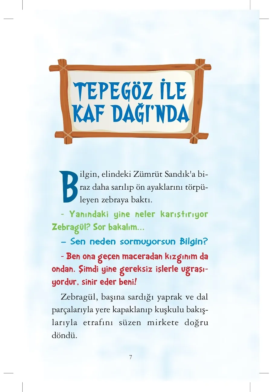 Hammit Tepegöz İle Kaf Dağında - Masallar Ülkesi Serisi – Sayfa 3