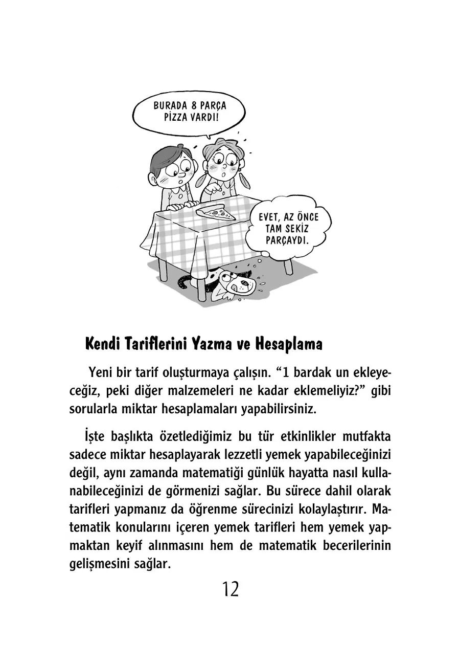 Hapur Hupur Matematik-Sayılar Mutfakta! – Sayfa 6