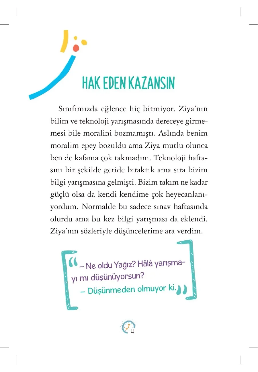 Hak Eden Kazansın - Beşi Bir Yerde - 4. Sınıf Hikaye Seti – Sayfa 2