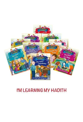 Hadisleri Öğreniyorum - I'm Learning My Hadith Set (İngilizce -10 Kitap)