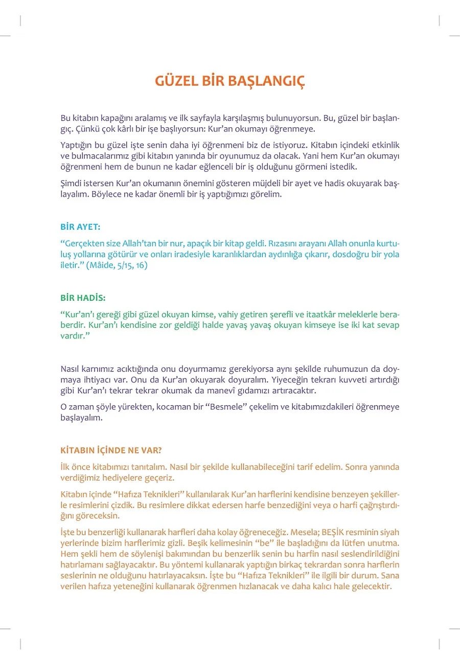 Hafıza Teknikleriyle Elifba – Sayfa 2