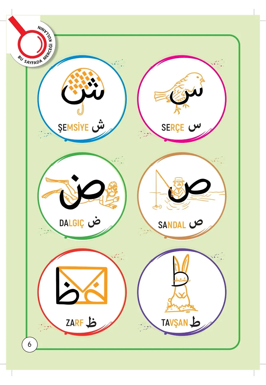 Hafıza Teknikleriyle Elifba – Sayfa 6