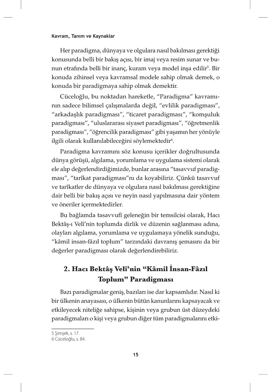 Hacı Bektaş-I Veli Ve Kamil İnsan-Fazıl Toplum Paradigması – Sayfa 6