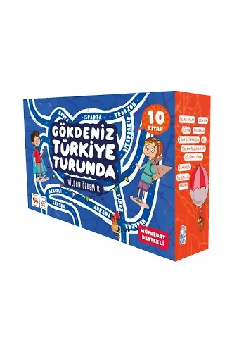 Gökdeniz Türkiye Turunda 1 - 4. Sınıf Hikaye Seti (10 Kitap)