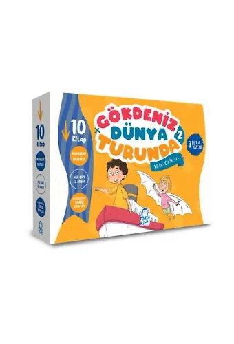 Gökdeniz Dünya Turunda 2 - 2. Sınıf Hikaye Seti (10 Kitap)