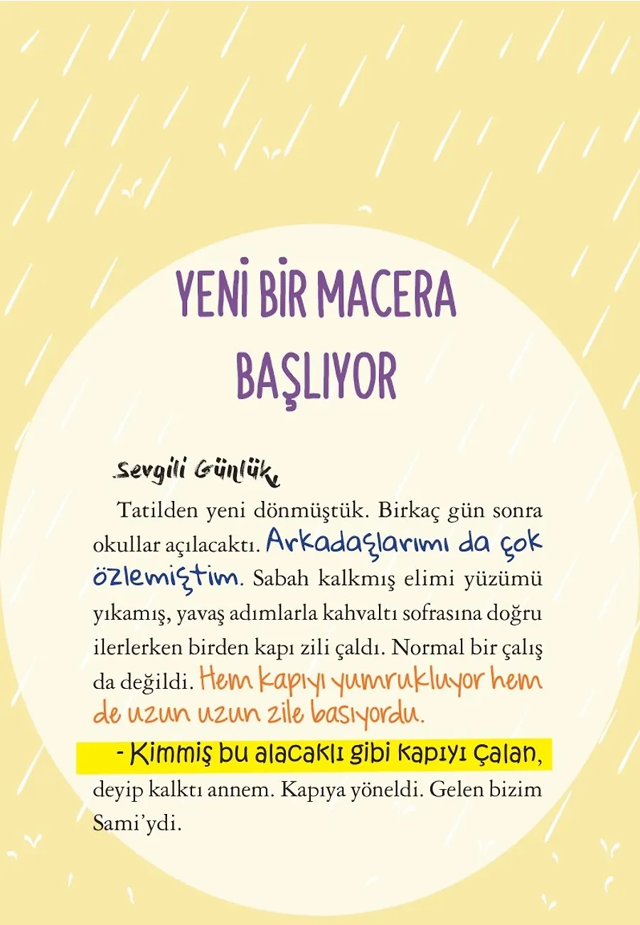 Gizli Hazinenin İzinde - Mete İle Çetin İşler Beklemesin - 4. Sınıf Hikaye Seti – Sayfa 1