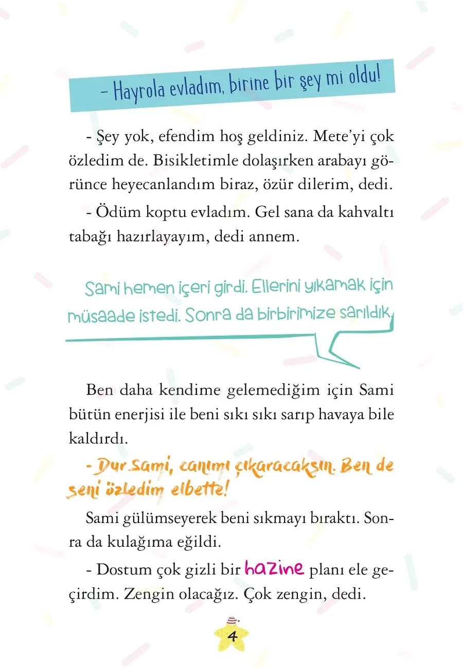 Gizli Hazinenin İzinde - Mete İle Çetin İşler Beklemesin - 4. Sınıf Hikaye Seti – Sayfa 2