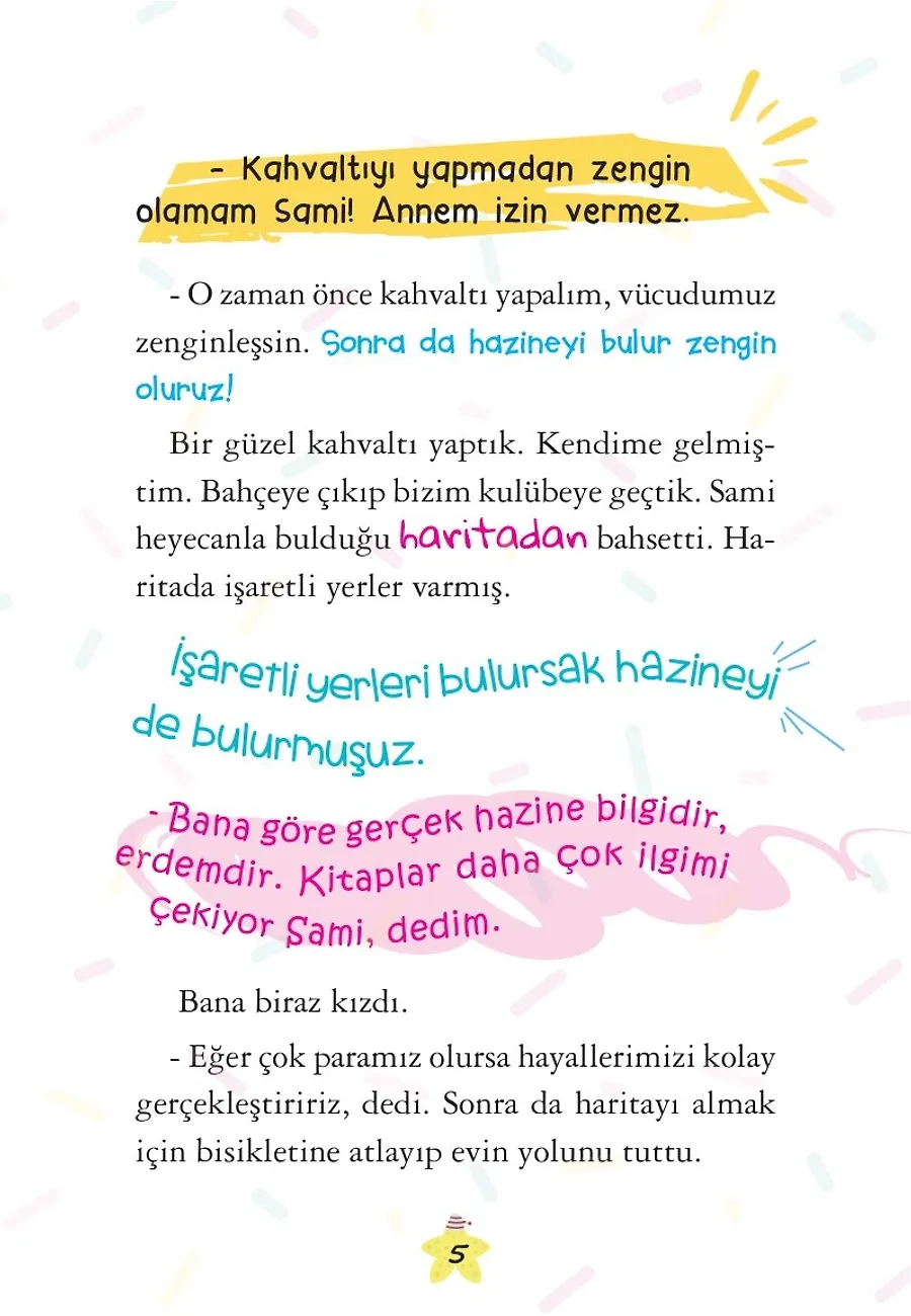 Gizli Hazinenin İzinde - Mete İle Çetin İşler Beklemesin - 4. Sınıf Hikaye Seti – Sayfa 3
