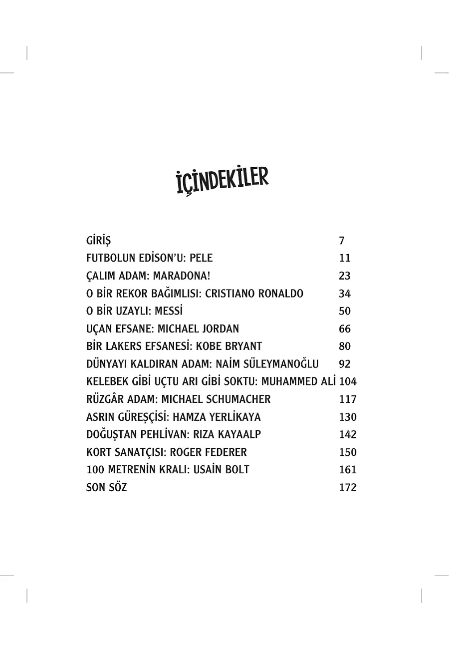 Gezegenin Çılgın Sporcuları – Sayfa 1