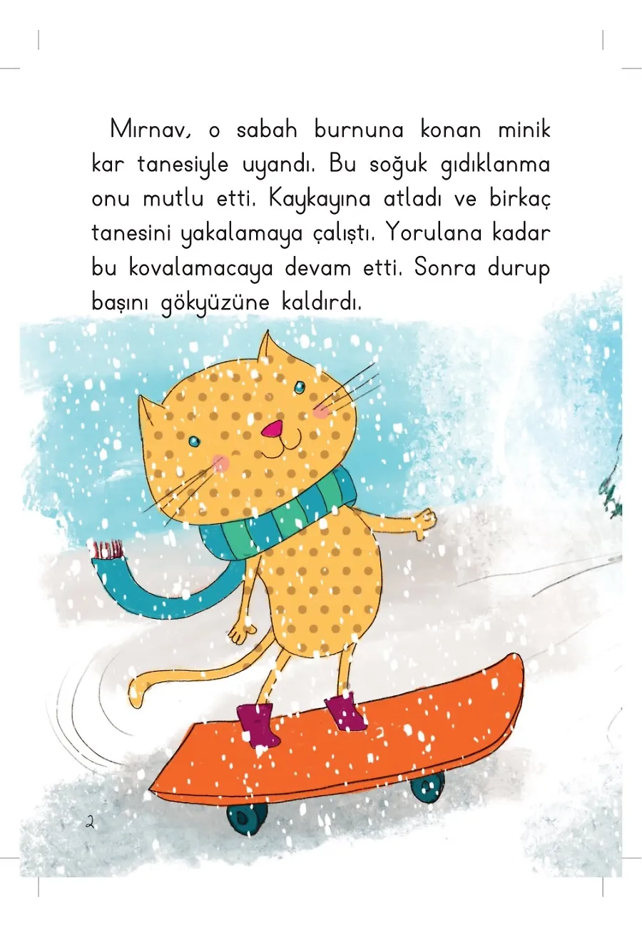 Gezgin Kedi Mırnav Kar Festivalinde - Mırnav İlk Okuma Kitaplarım – Sayfa 2