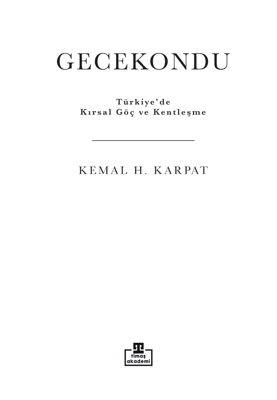 Gecekondu – Sayfa 1