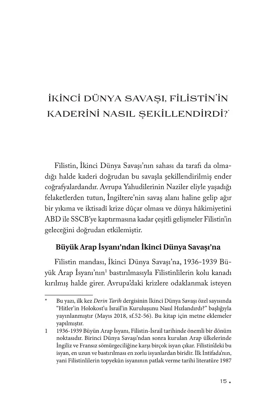 Gazze: Geçmişten Günümüze Direnişin Toprağı – Sayfa 1
