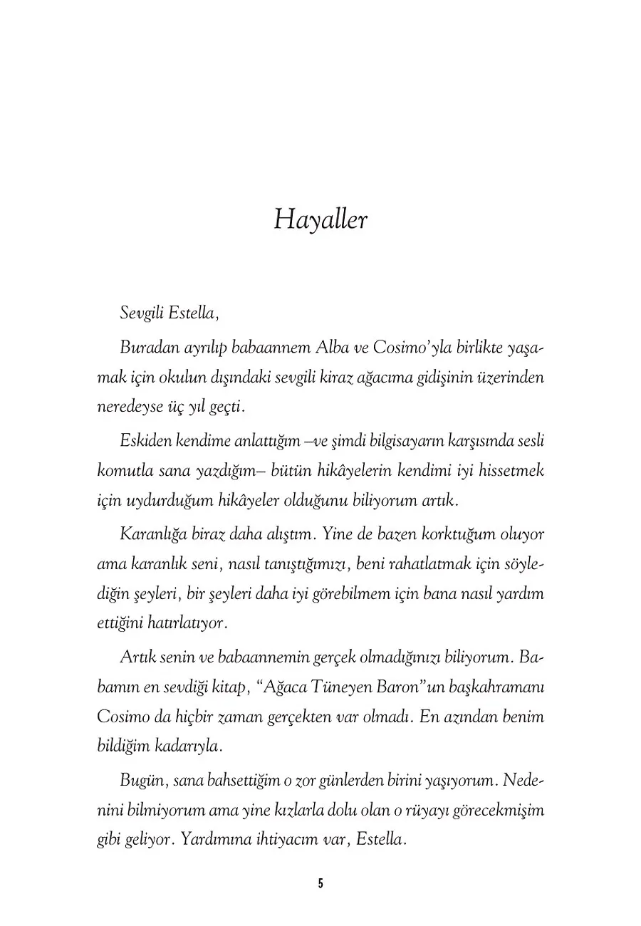 Filippo, Ben Ve Kiraz Ağacı – Sayfa 1