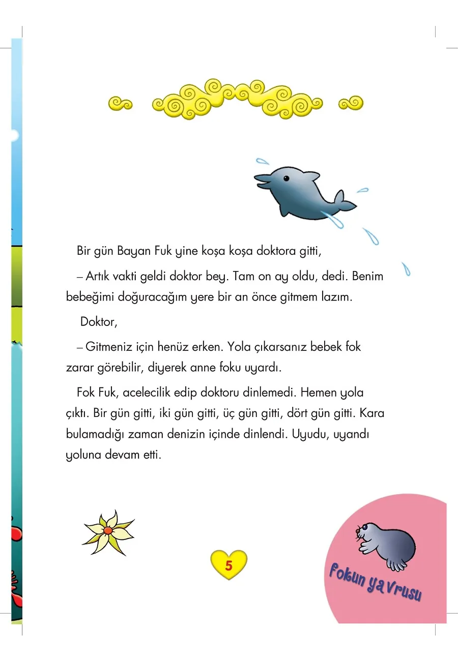 Fokun Yavrusu - Çoklu Zeka Geliştirici Masallar – Sayfa 4