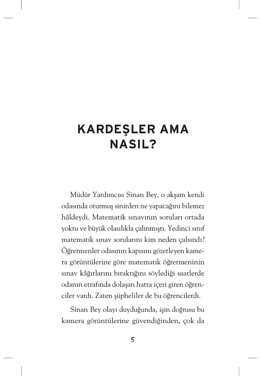 Eyvah! Sorular Kayboldu – Sayfa 1