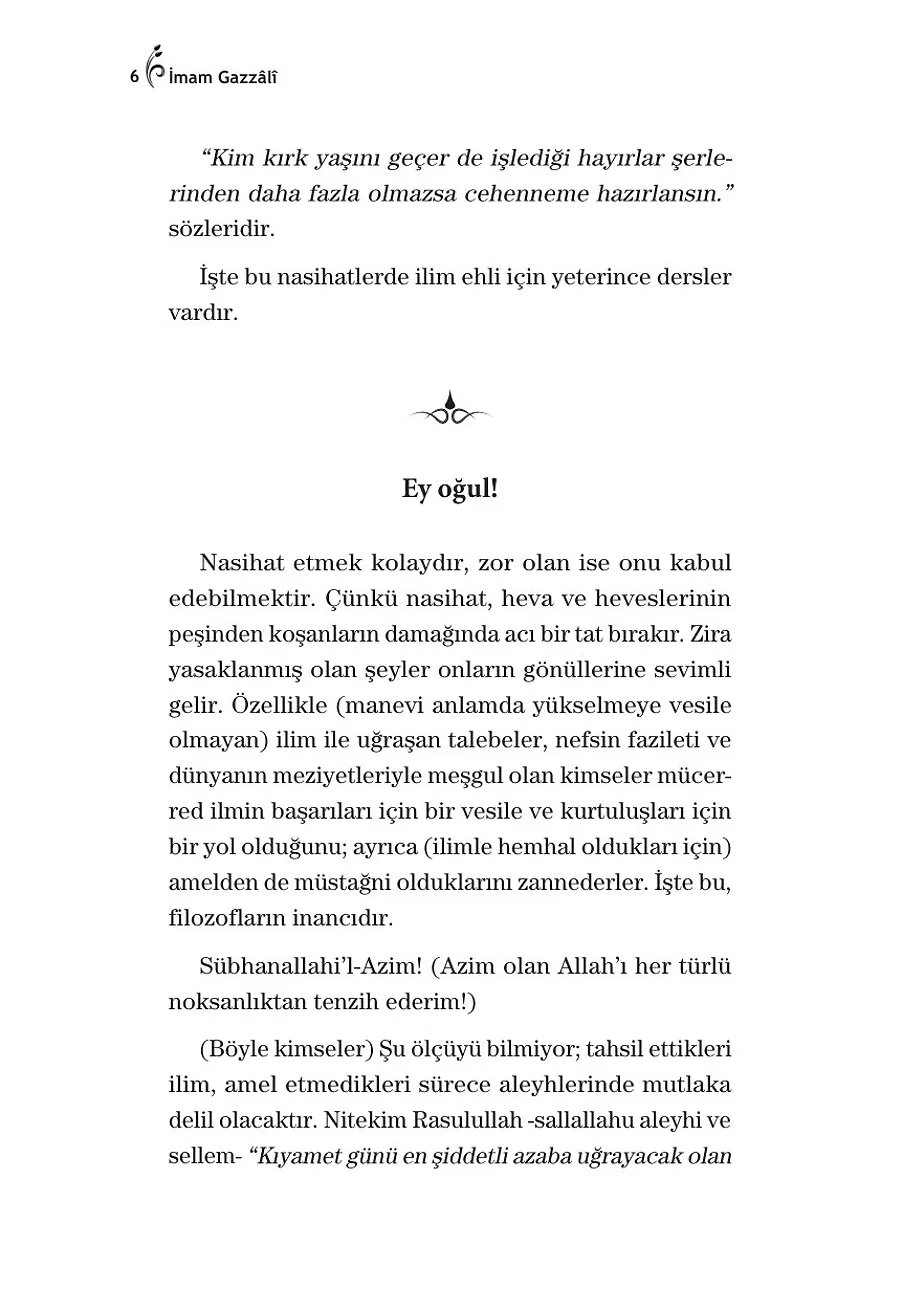 Ey Oğul – Sayfa 2