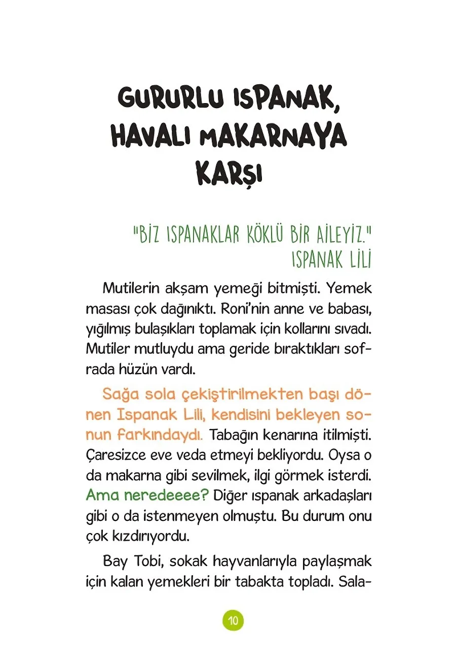 Eyvah İşler Karıştı! - Gururlu Ispanak, Havalı Makarnaya Karşı – Sayfa 6