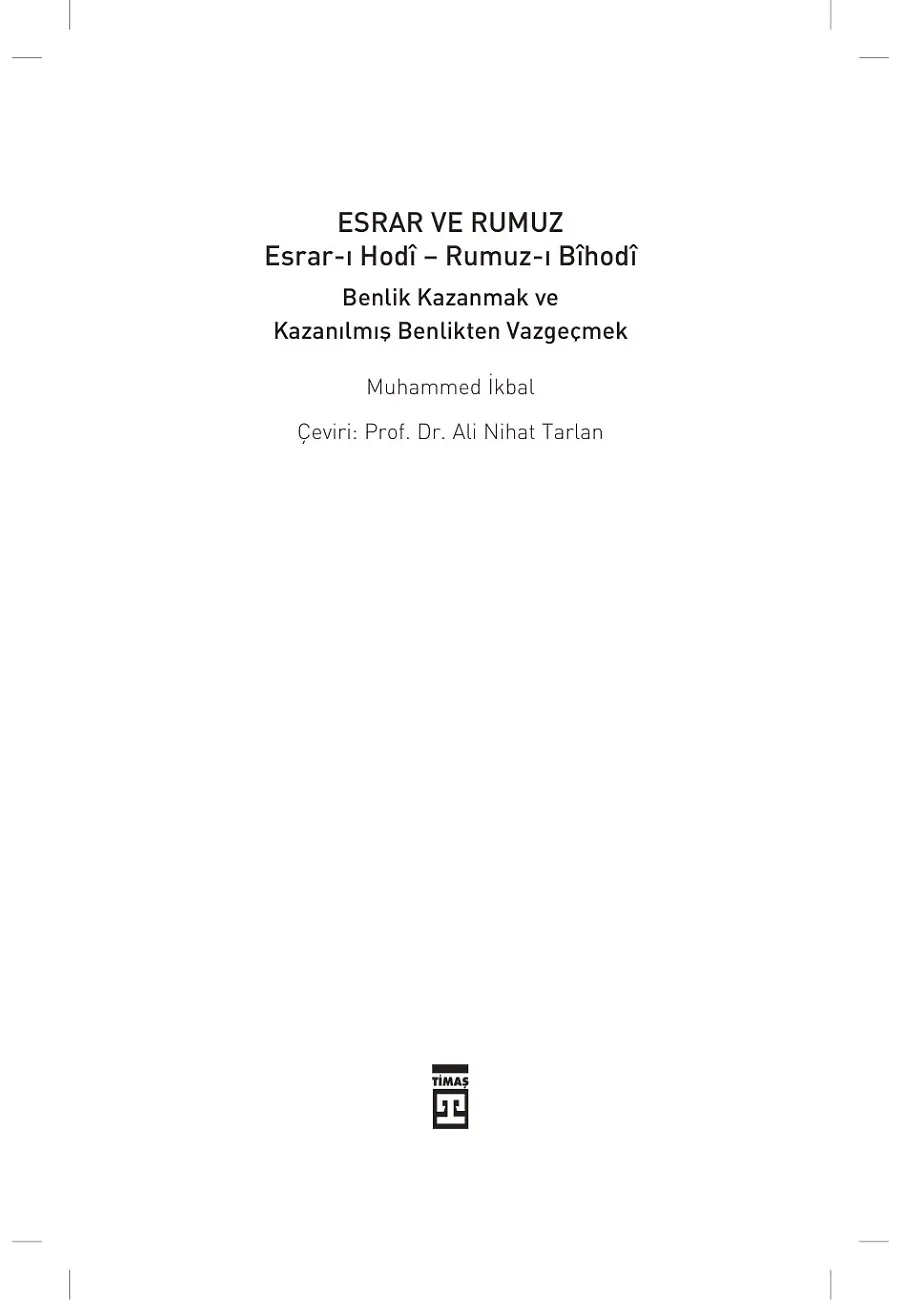 Esrar Ve Rumuz – Sayfa 1