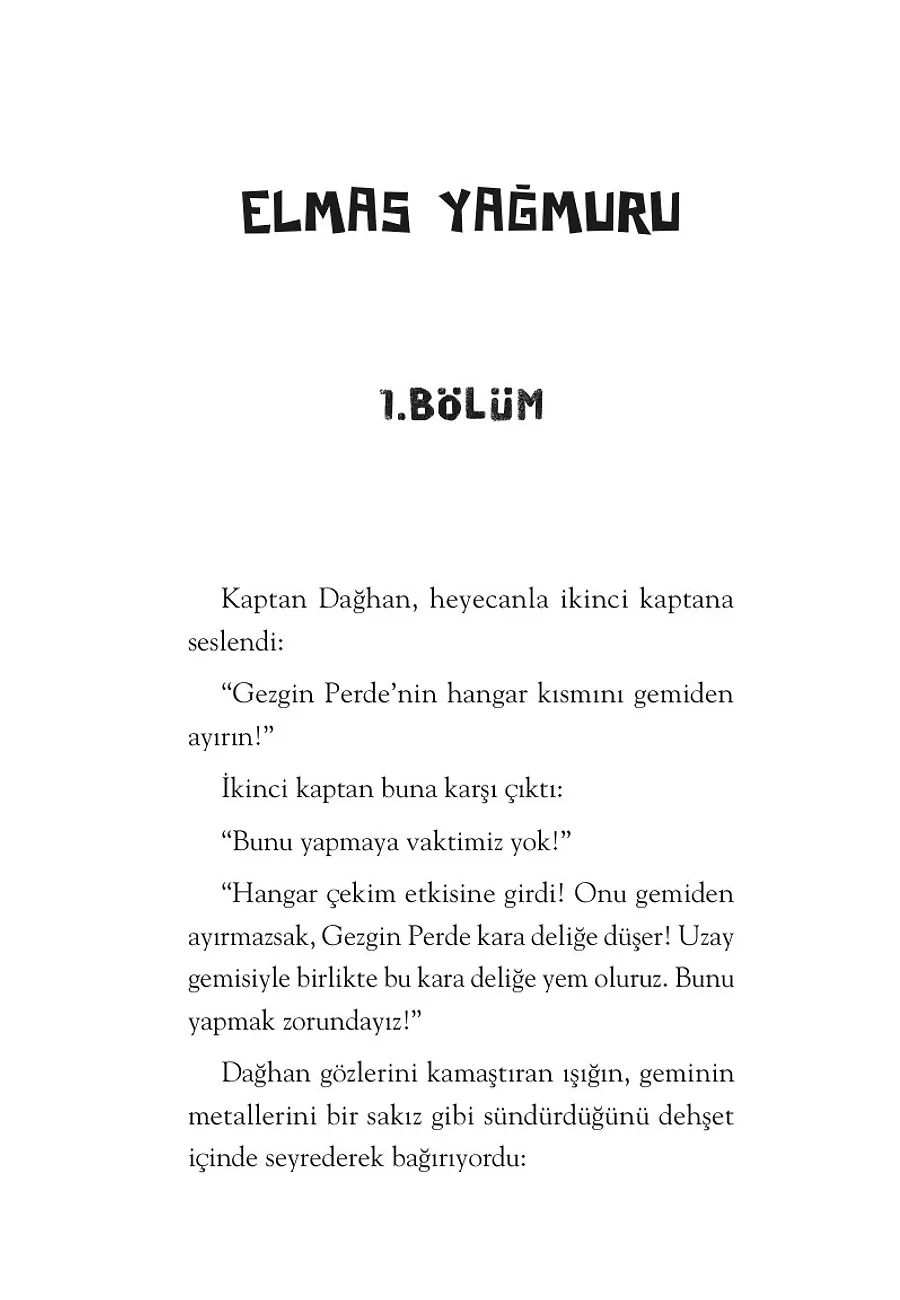 Elmas Yağmuru – Sayfa 1