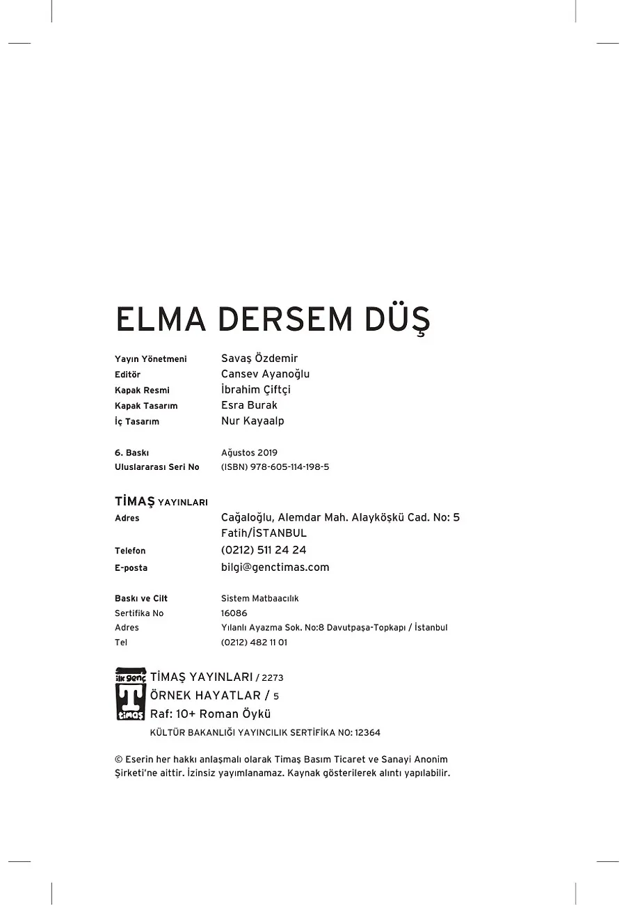 Elma Dersem Düş Fizikçiler - Örnek Hayatlar – Sayfa 1