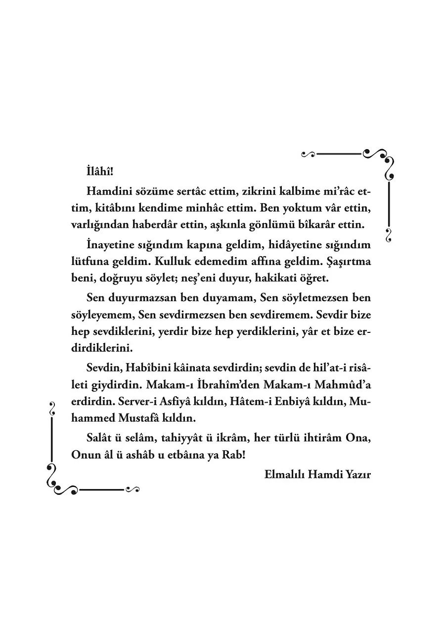 Elmalılı Hamdi Yazır İle Kur'an Sohbetleri – Sayfa 6