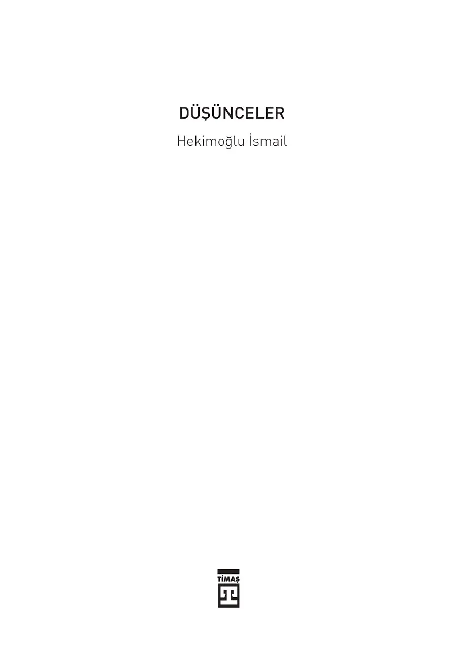 Düşünceler – Sayfa 1