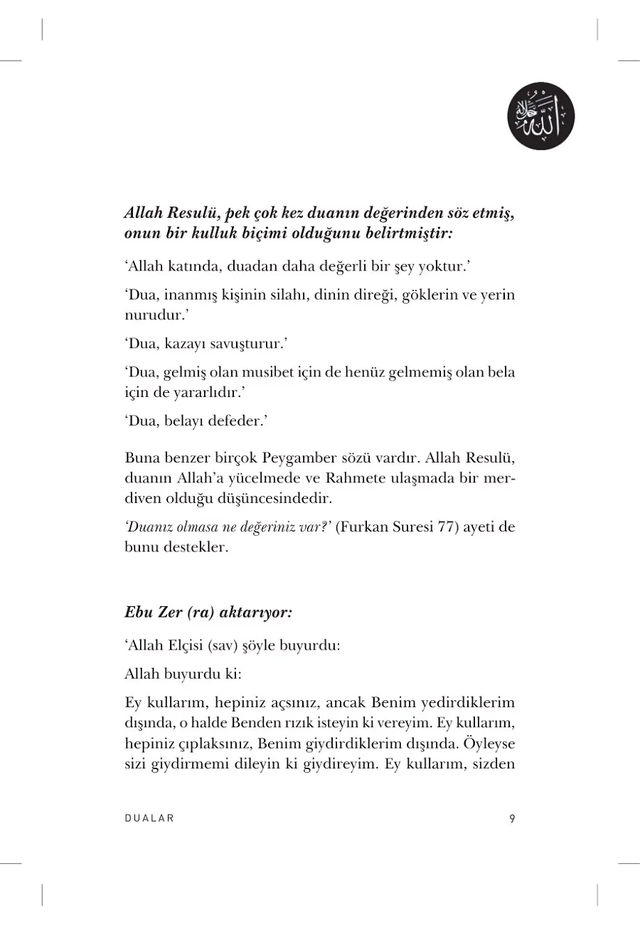 Efendimiz'den (Sav) Dualar – Sayfa 4