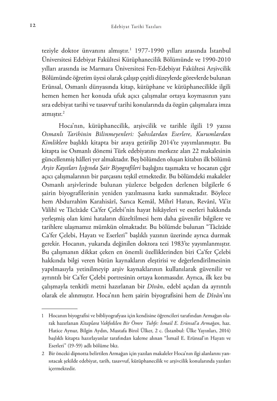Edebiyat Tarihi Yazıları – Sayfa 2