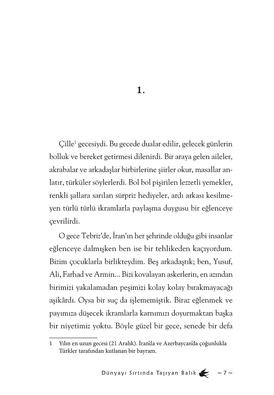Dünyayı Sırtında Taşıyan Balık – Sayfa 1