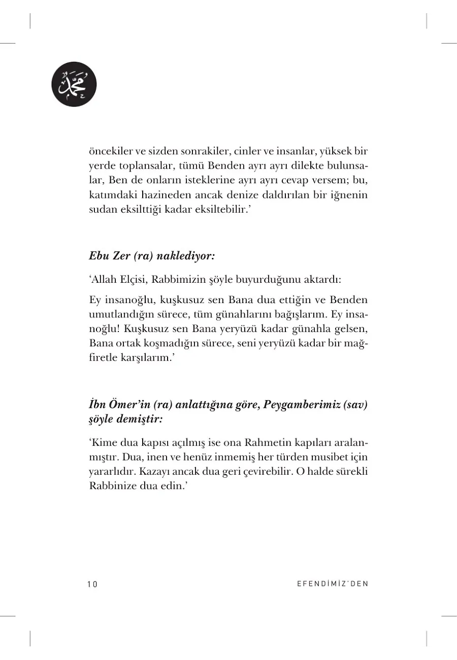 Efendimiz'den (Sav) Dualar – Sayfa 5