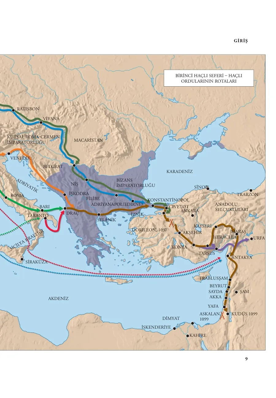 Dünya Savaş Tarihi: Haçlı Seferleri -Cilt 5 (Ciltli) – Sayfa 6