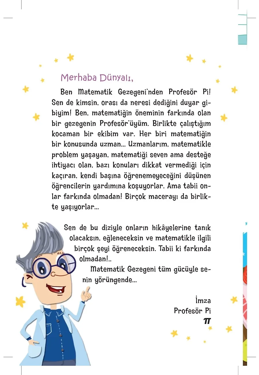 Dondurmanın Dayanılmaz Uzunluğu - Profesör Pi İle Matematik 1 – Sayfa 1