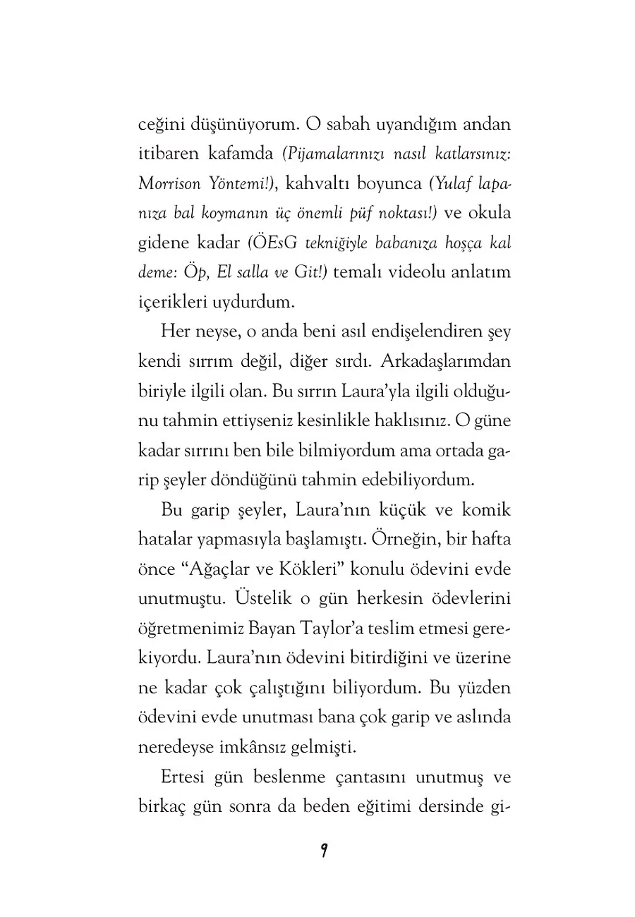 Dostluklar, Sırlar Ve Kediler – Sayfa 3