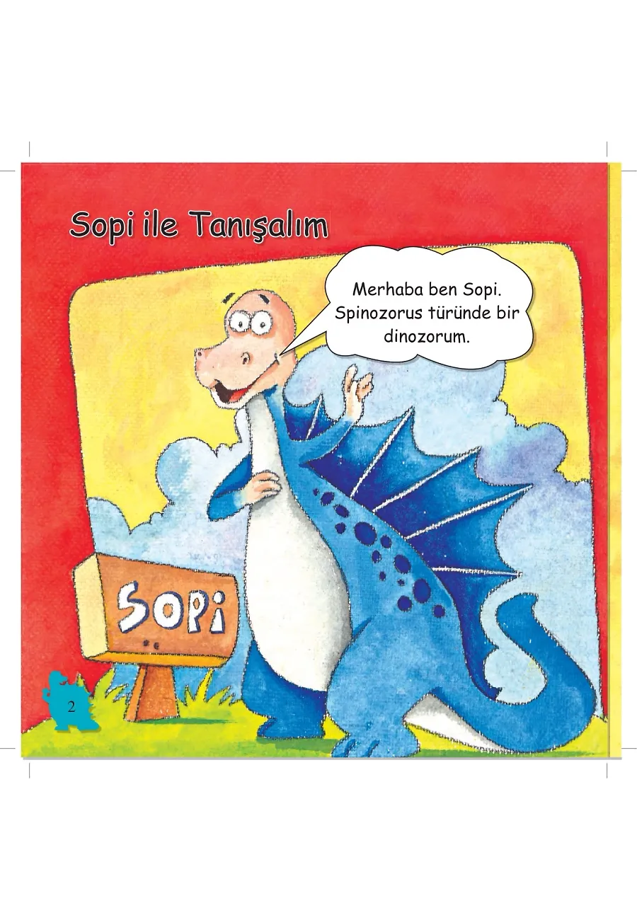 Dinozor Sopi İle Tanışalım - Güçlü Dinozorlar – Sayfa 1