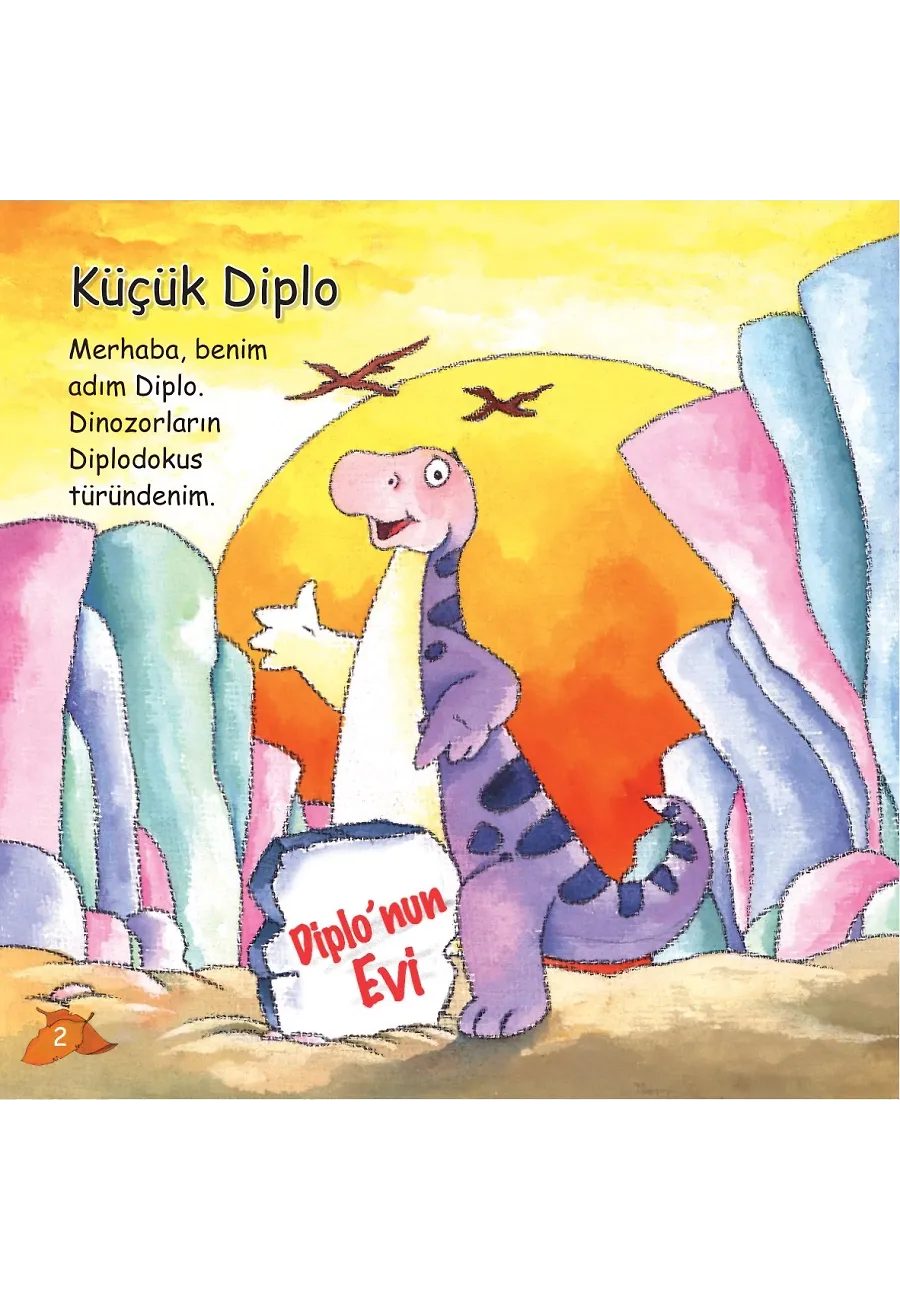 Dinozor Diplo İle Tanışalım - Güçlü Dinozorlar – Sayfa 1