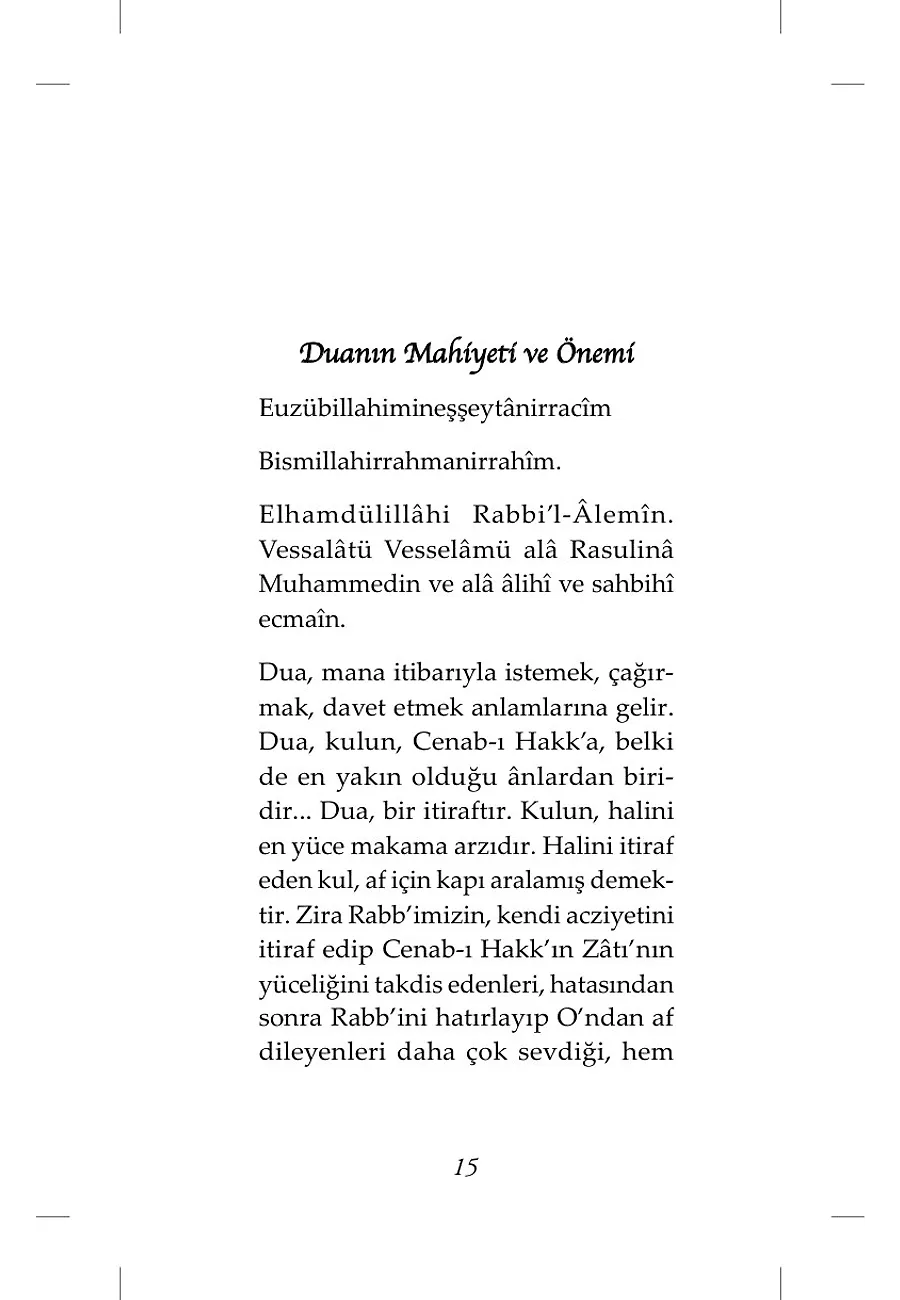 Dillerden Düşmeyen 100 Dua – Sayfa 4