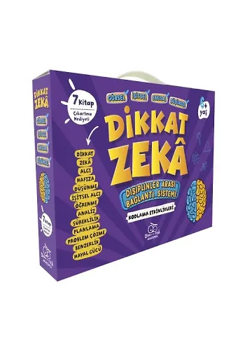Dikkat - Zeka Ana Sınıfı Seti - 6 Yaş (7 Kitap)