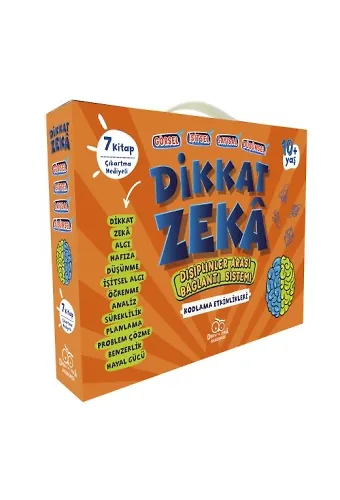 Dikkat - Zeka 4. Sınıf Seti - 10 Yaş (7 Kitap)