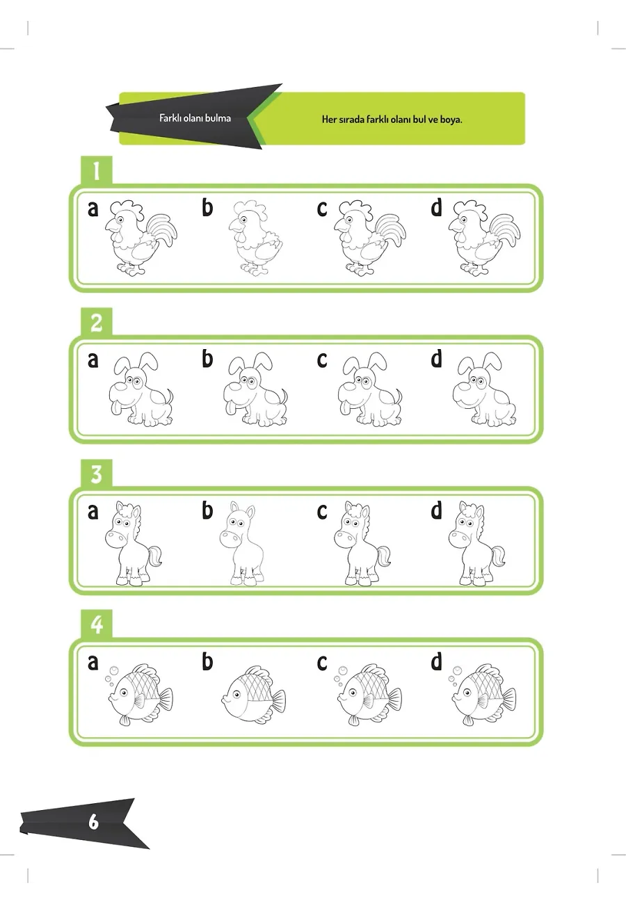 Dikkat Zeka (6 Yaş) – Sayfa 4